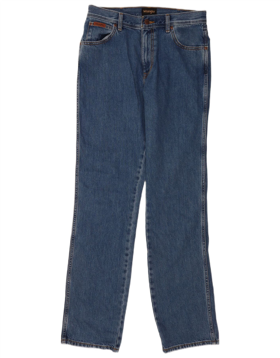 Wrangler Vaqueros rectos Texas para hombre W32 L36 Algodón azul