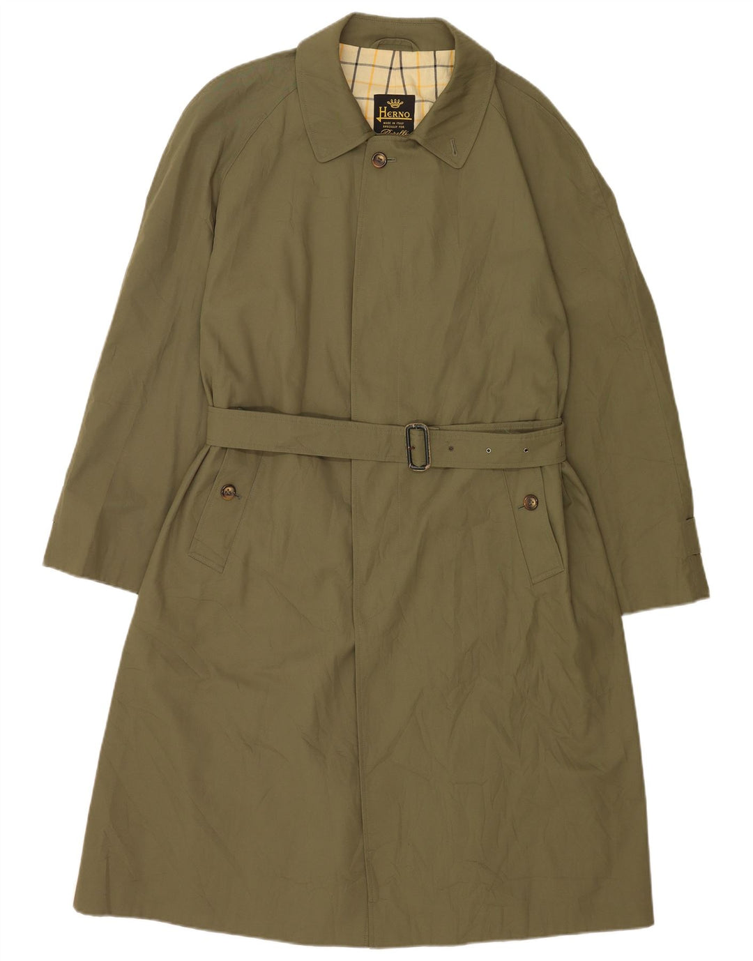 Herno Gabardina para hombre IT 50 grande verde