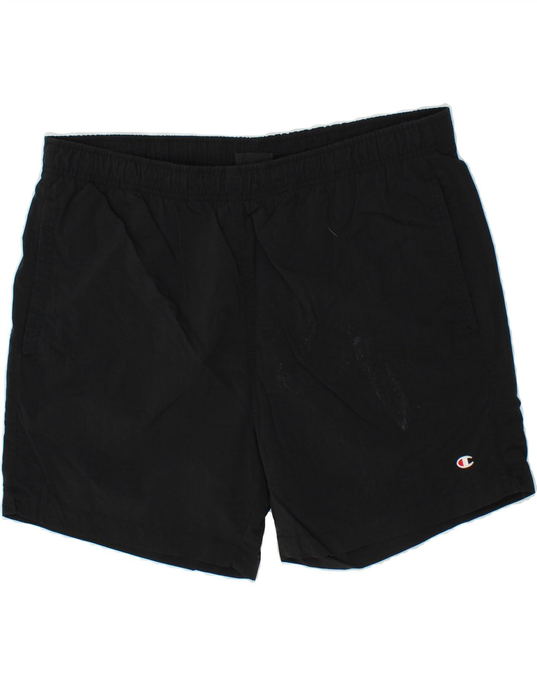 CHAMPION Mens Sport Shorts 2XL  Black Polyamide Vintage Champion and Second-Hand Champion from Messina Hembry 