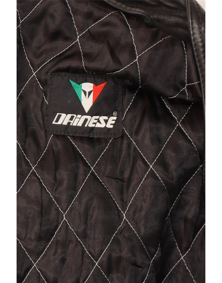 Chaqueta De Cuero Dainese Hombre IT 52 Grande Cuero Negro