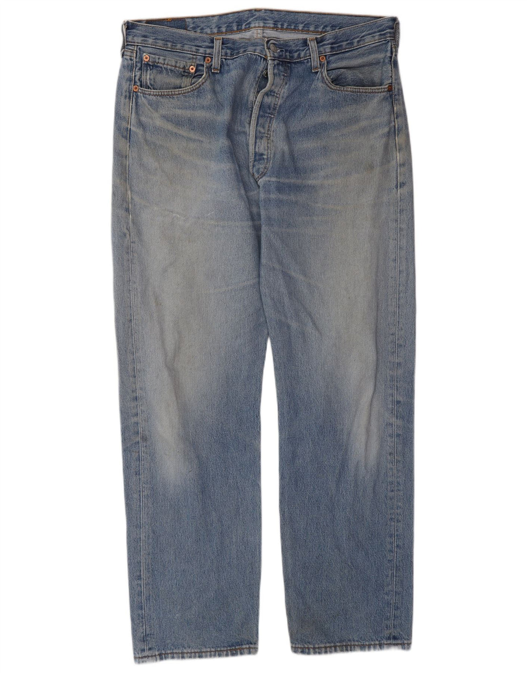 Vaqueros Levi's Hombre Rectos W38 L32 Algodón Azul