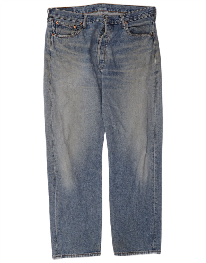 Vaqueros Levi's Hombre Rectos W38 L32 Algodón Azul
