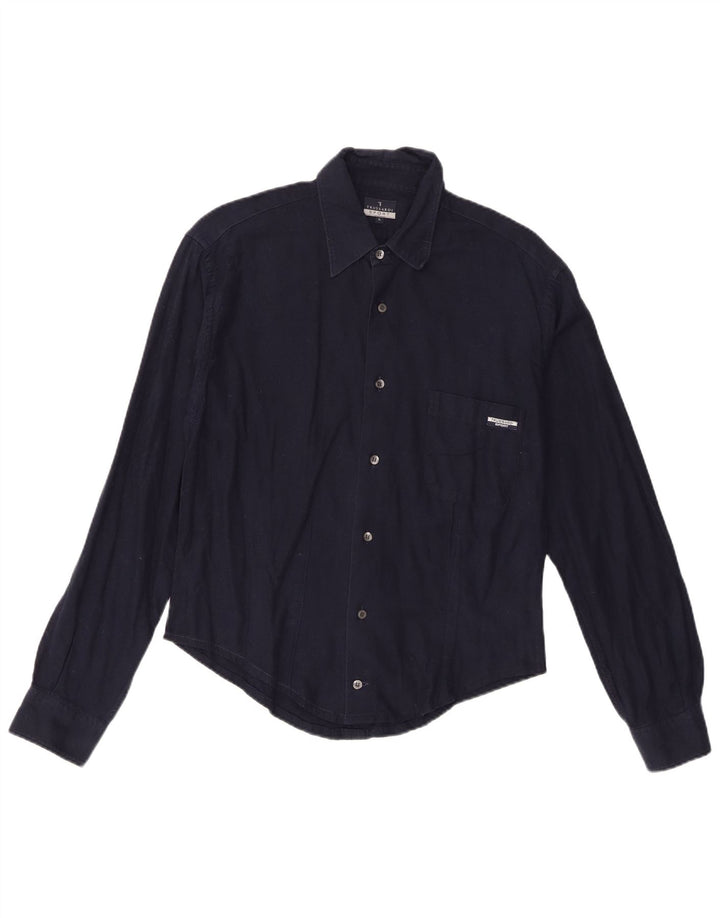 Camisa Trussardi Hombre Large Azul Marino