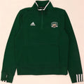 Adidas Hombre Ohio Zip Neck Sudadera Jumper Verde Medio