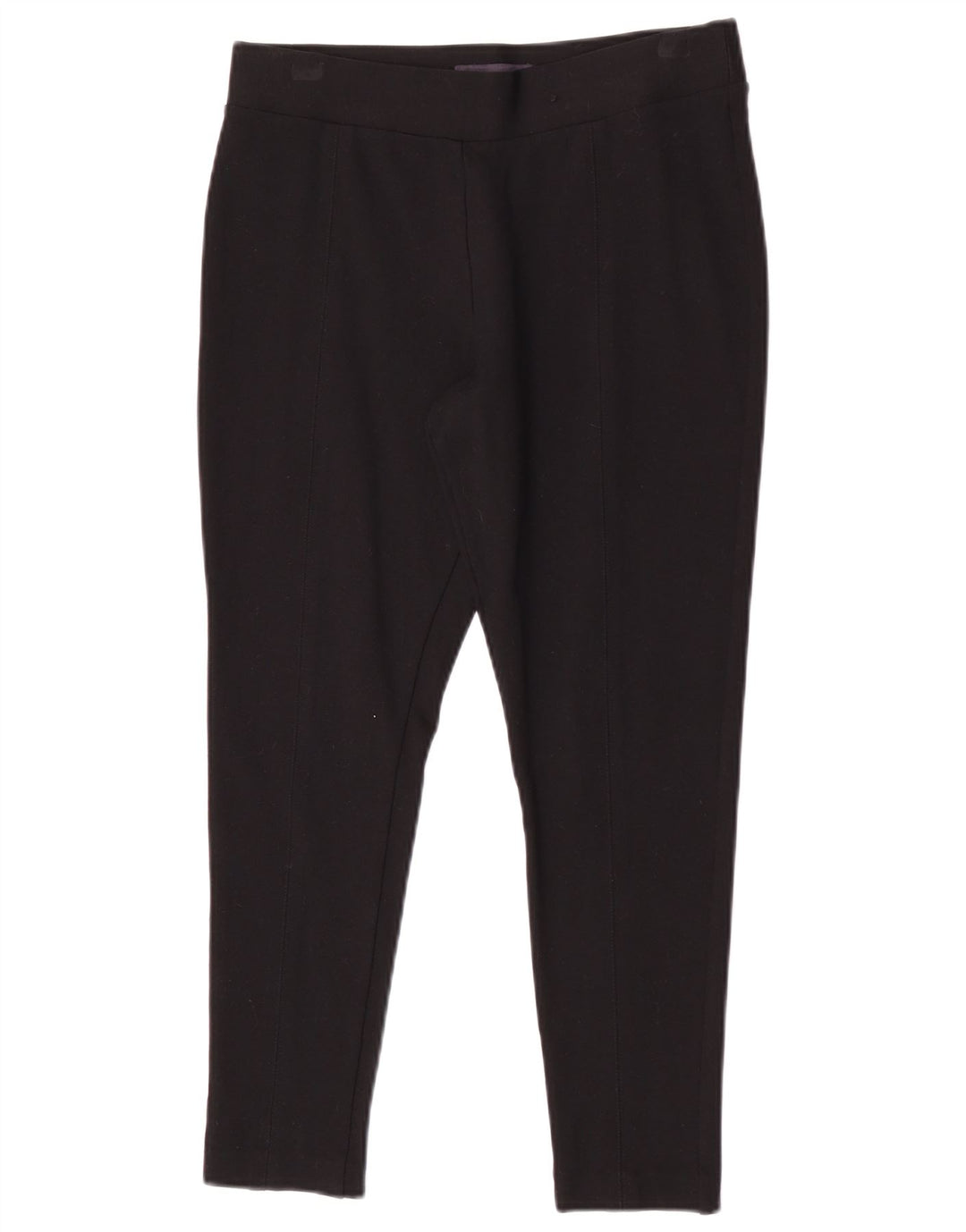 Marks & Spencer Leggings cortos para mujer UK 42 Viscosa negra mediana