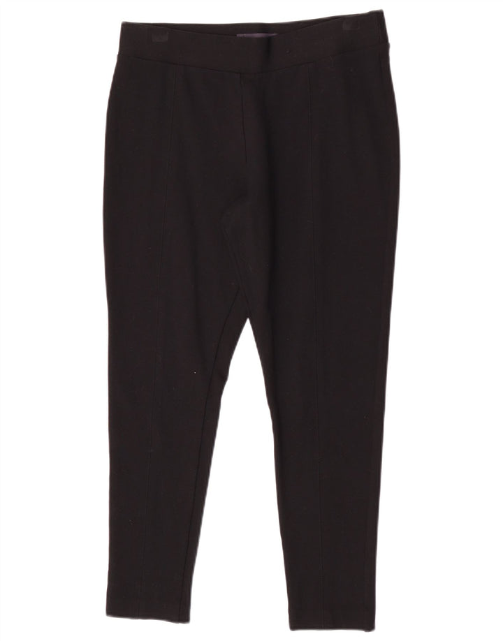 Marks & Spencer Leggings cortos para mujer UK 42 Viscosa negra mediana
