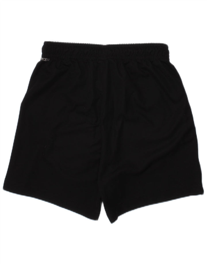 PUMA Pantalones cortos deportivos para niño 7-8 años Poliéster color block negro