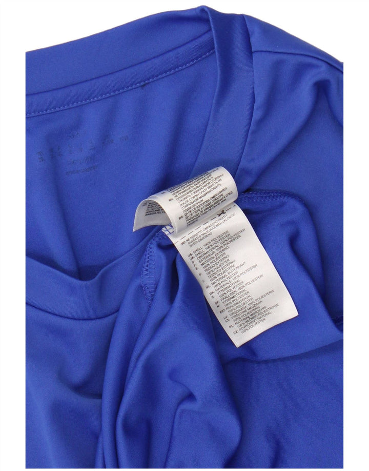 Adidas Camiseta Hombre Top 2XL Azul Poliéster