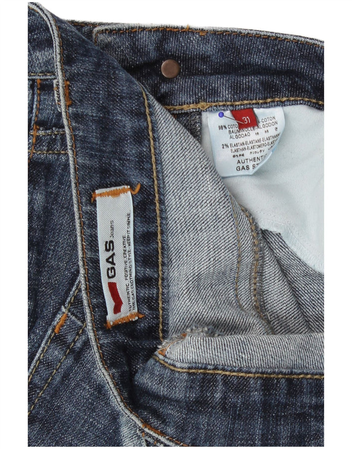 Vaqueros Slim Mujer Gas W31 L29 Algodón Azul