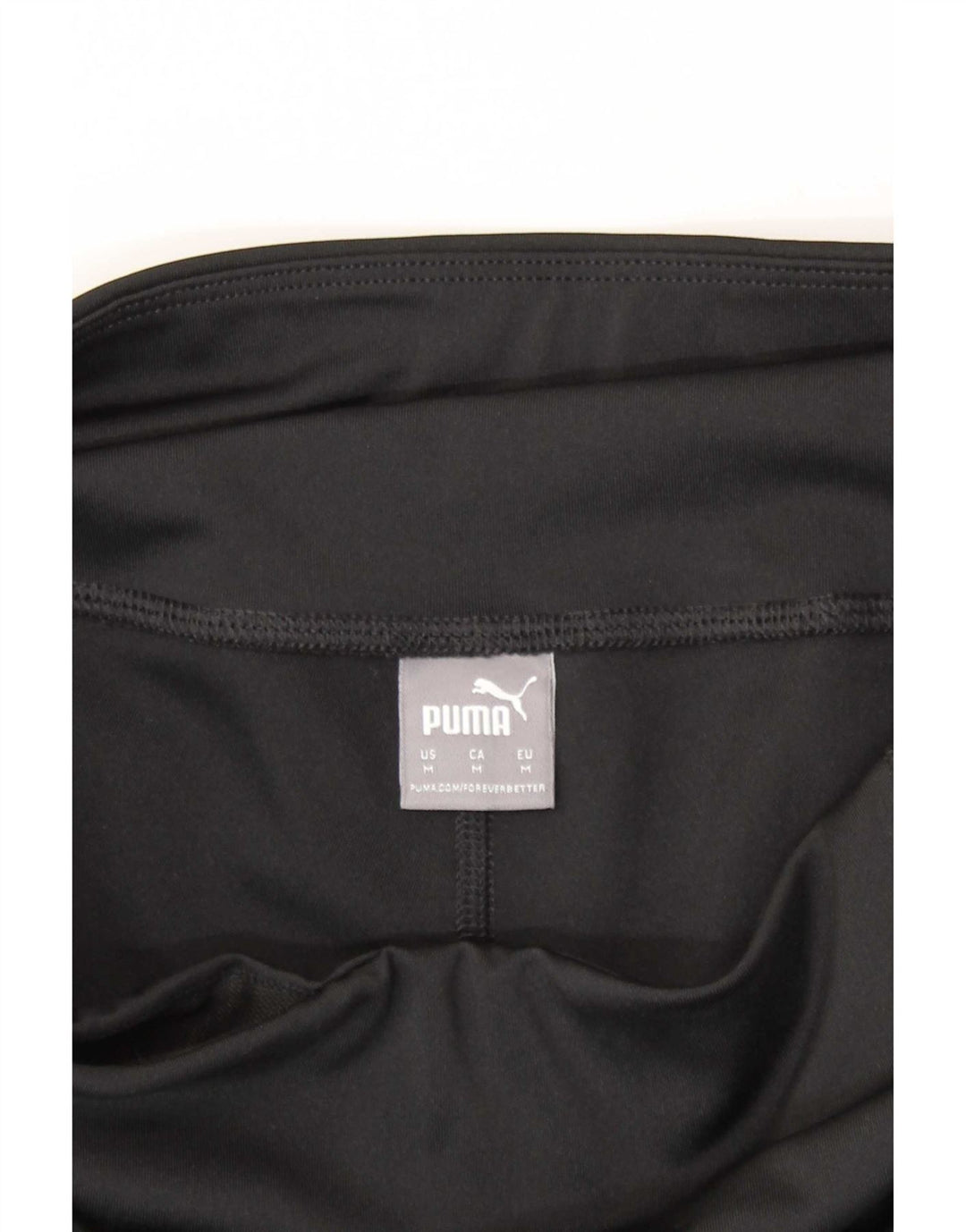 Puma Leggings para mujer UK 12 Mediano Negro Geométrico