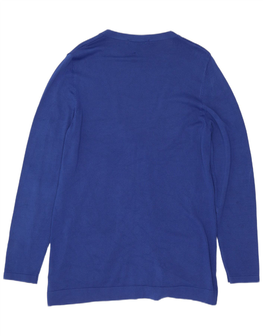 Marks & Spencer Suéter tipo cárdigan de ajuste regular para mujer UK 44 Azul medio