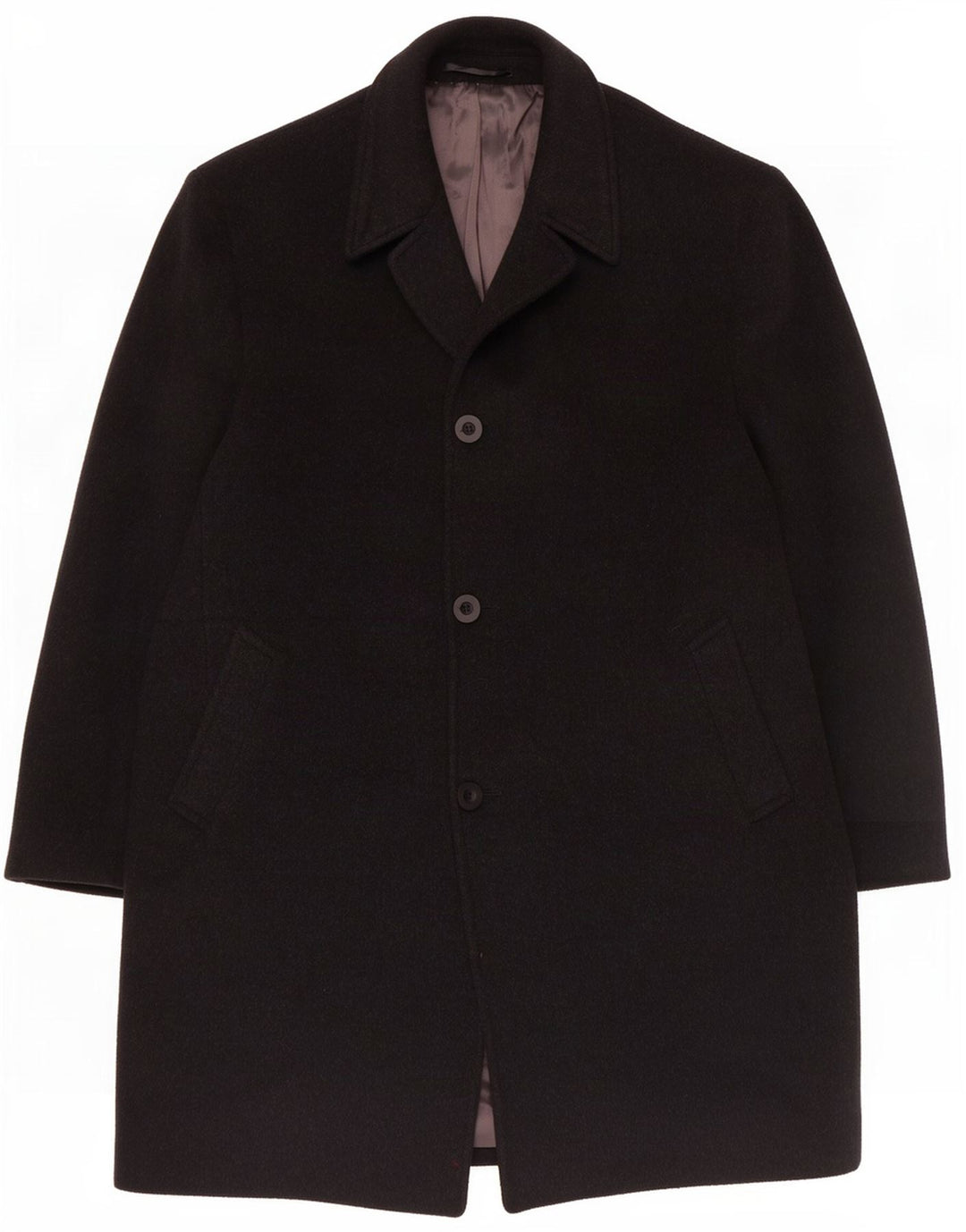 Abrigo Douglas para hombre Reino Unido 40 Lana gris grande
