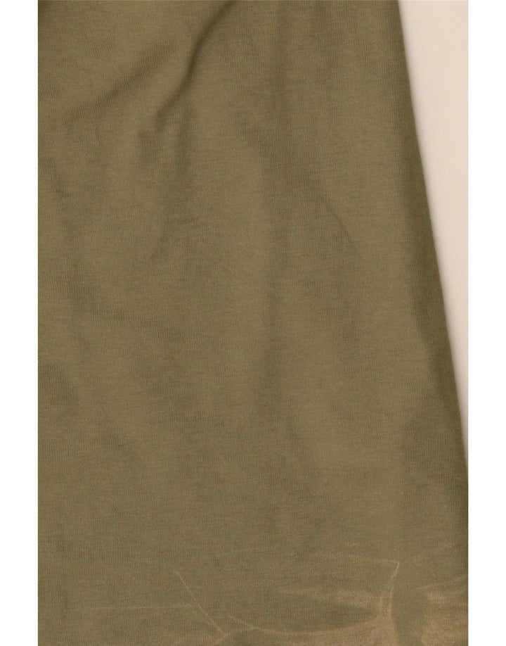 Camiseta Penguin Hombre Top 3XL Algodón Verde