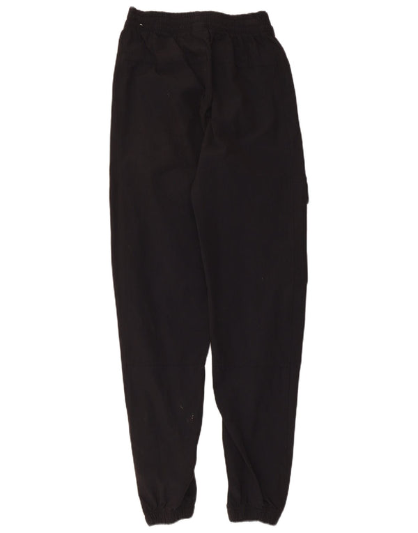 Nike Mujer Graphic Cargo Chándal Pantalones Joggers UK 4 XS Negro Nylon