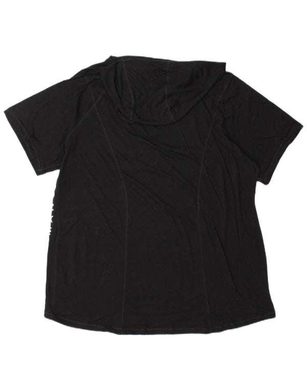 Calvin Klein Camiseta gráfica extragrande para mujer UK 20 2XL Algodón negro