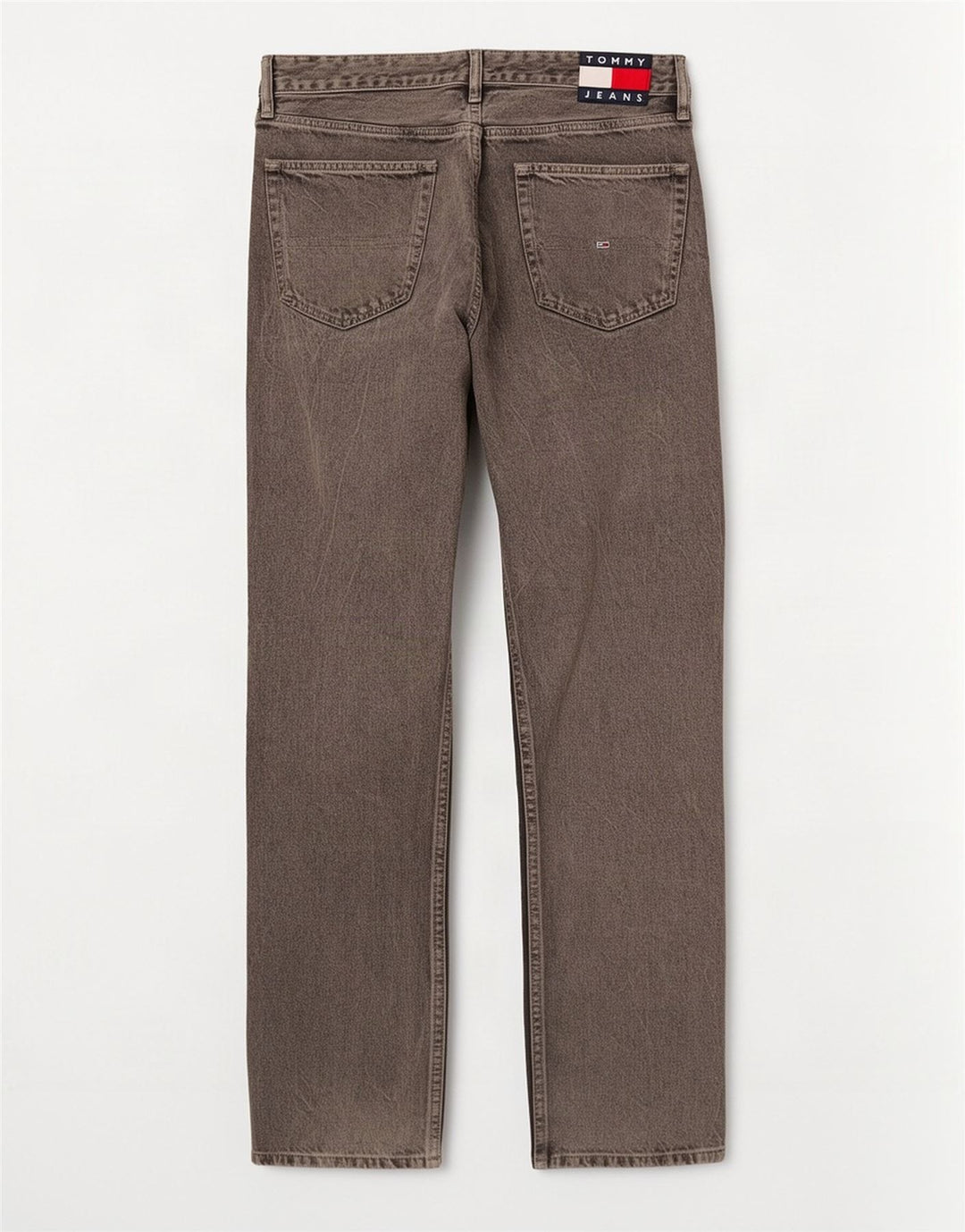 Tommy Hilfiger Vaqueros rectos para hombre W33 L32 Algodón gris