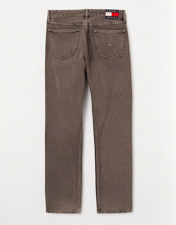 Tommy Hilfiger Vaqueros rectos para hombre W33 L32 Algodón gris