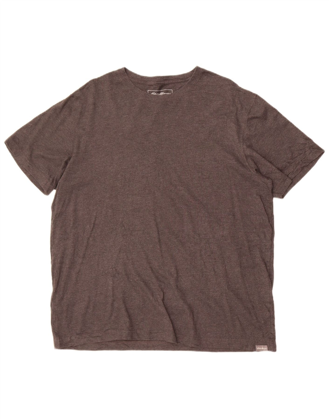 Eddie Bauer - Camiseta para hombre, talla grande, algodón gris