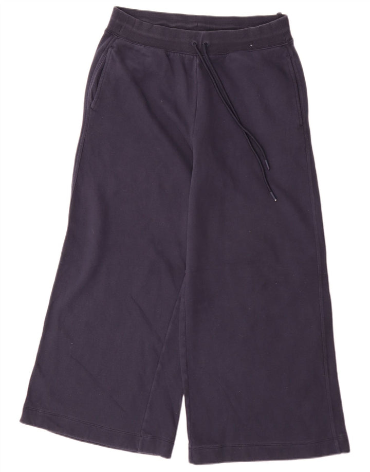 Marks & Spencer Pantalones de chándal cortos para mujer UK 42 Medium Azul marino