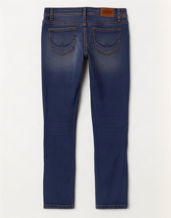Vaqueros Superdry Alexia Jegging W26 L30 Algodón Azul Mujer