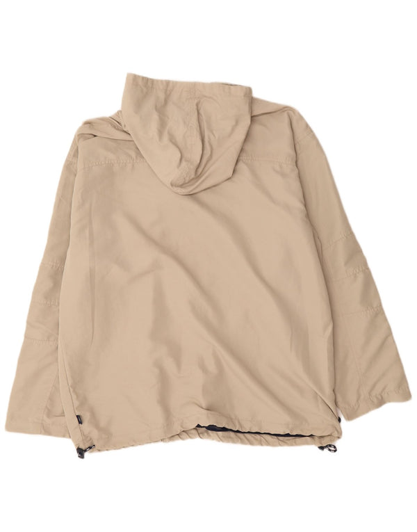 Umbro Chaqueta impermeable con capucha para hombre UK 42 XL Poliéster beige