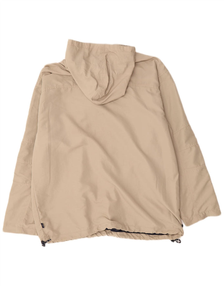 Umbro Chaqueta impermeable con capucha para hombre UK 42 XL Poliéster beige