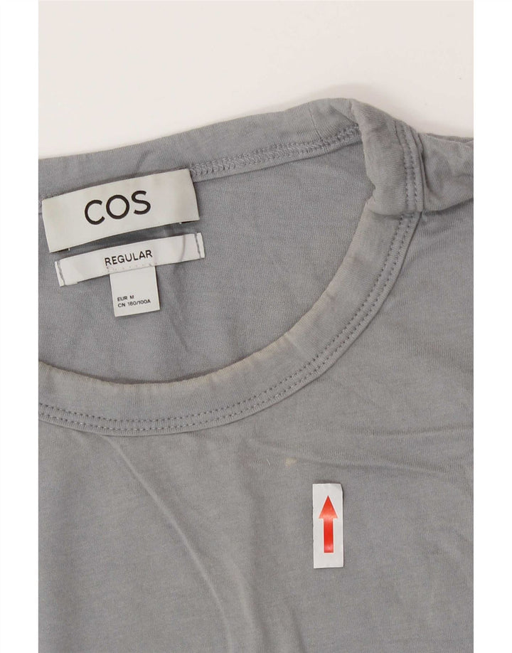 Cos - Camiseta regular para hombre, color gris medio