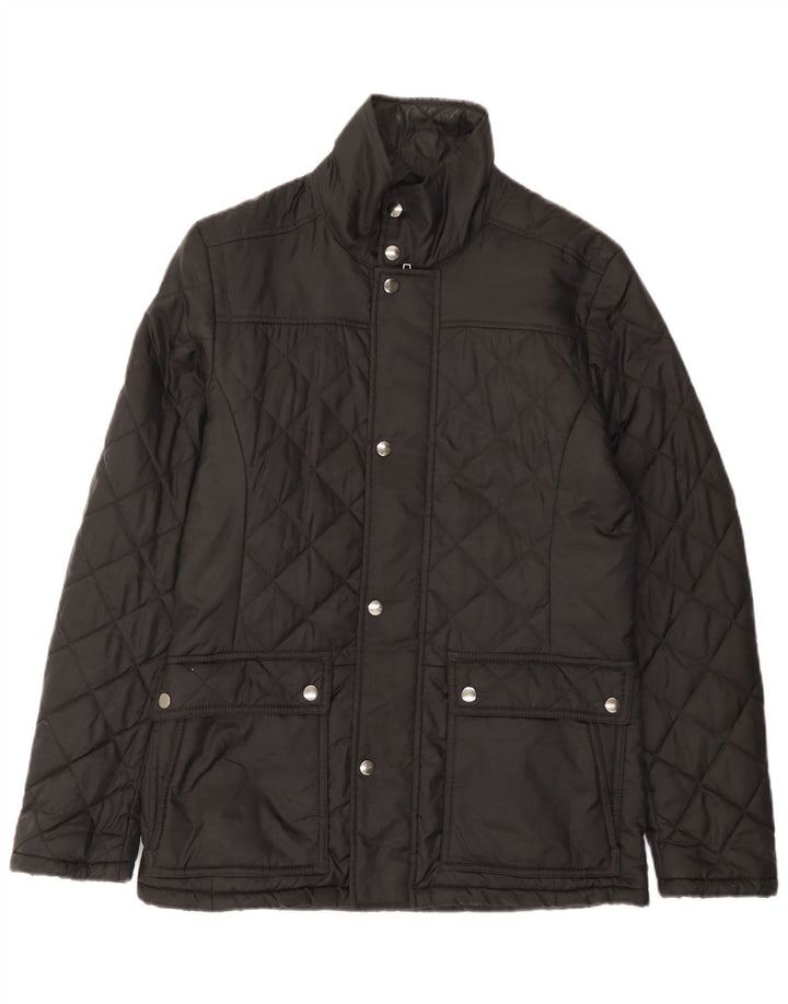 Chaqueta acolchada Reiss para hombre UK 36 Small Nylon negro