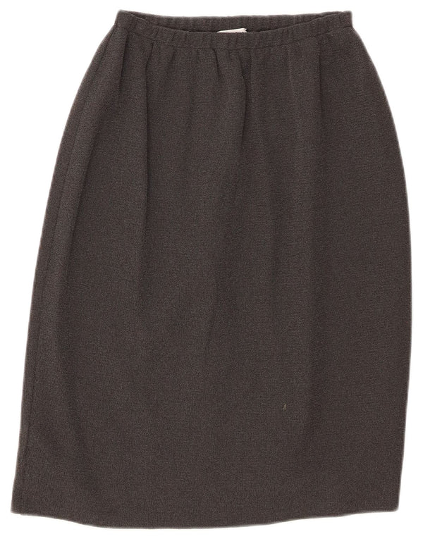 Falda midi para mujer Marisa Monti IT 44 Medium W32 Viscosa gris
