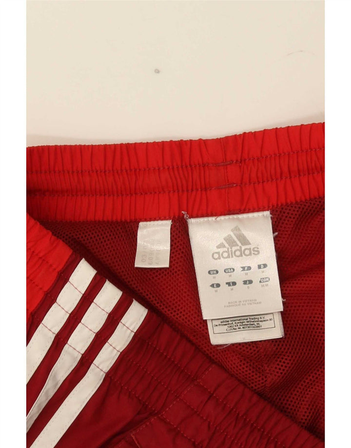 Adidas Hombre Pantalones De Chándal Joggers Medium Rojo Poliéster
