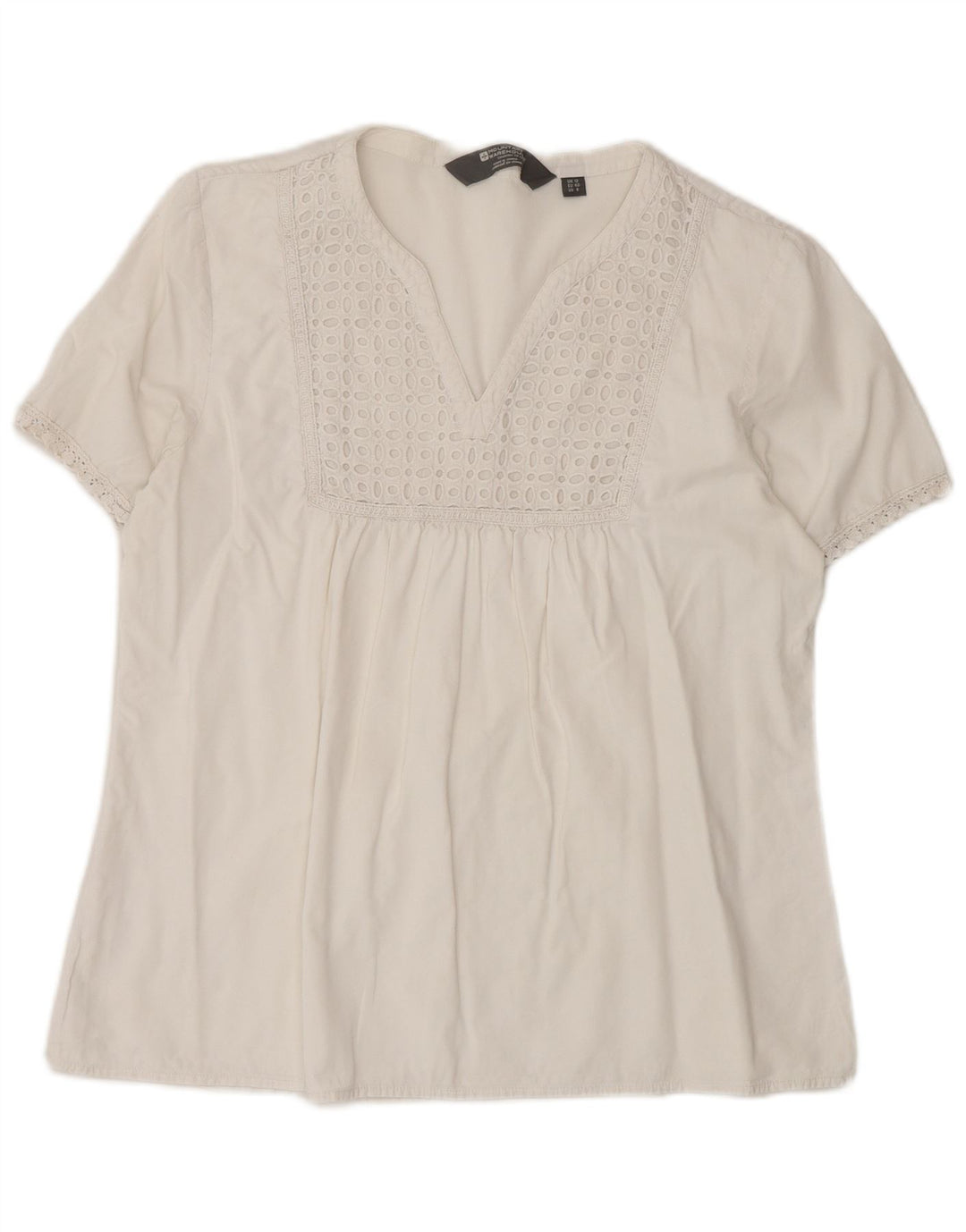 Blusa para mujer Mountain Warehouse Top UK 40 Medium White