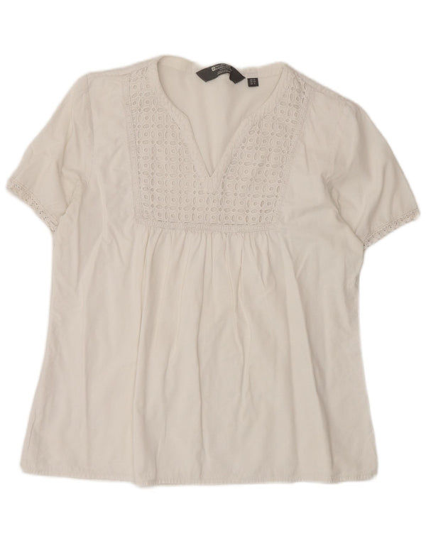 Blusa para mujer Mountain Warehouse Top UK 40 Medium White