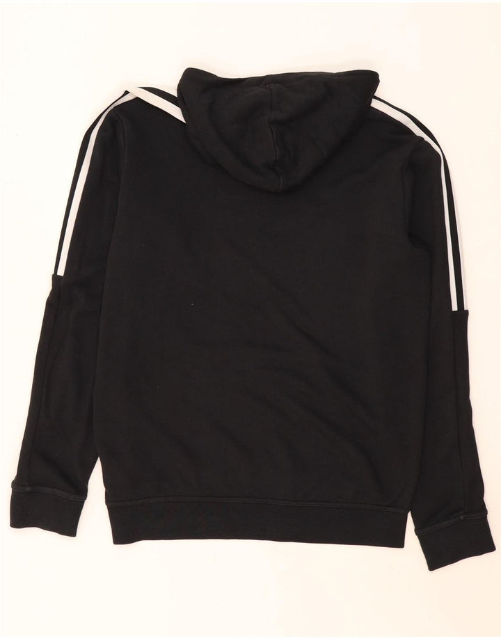 Adidas Hombre Sudadera Con Capucha Jumper Medium Negro Algodón
