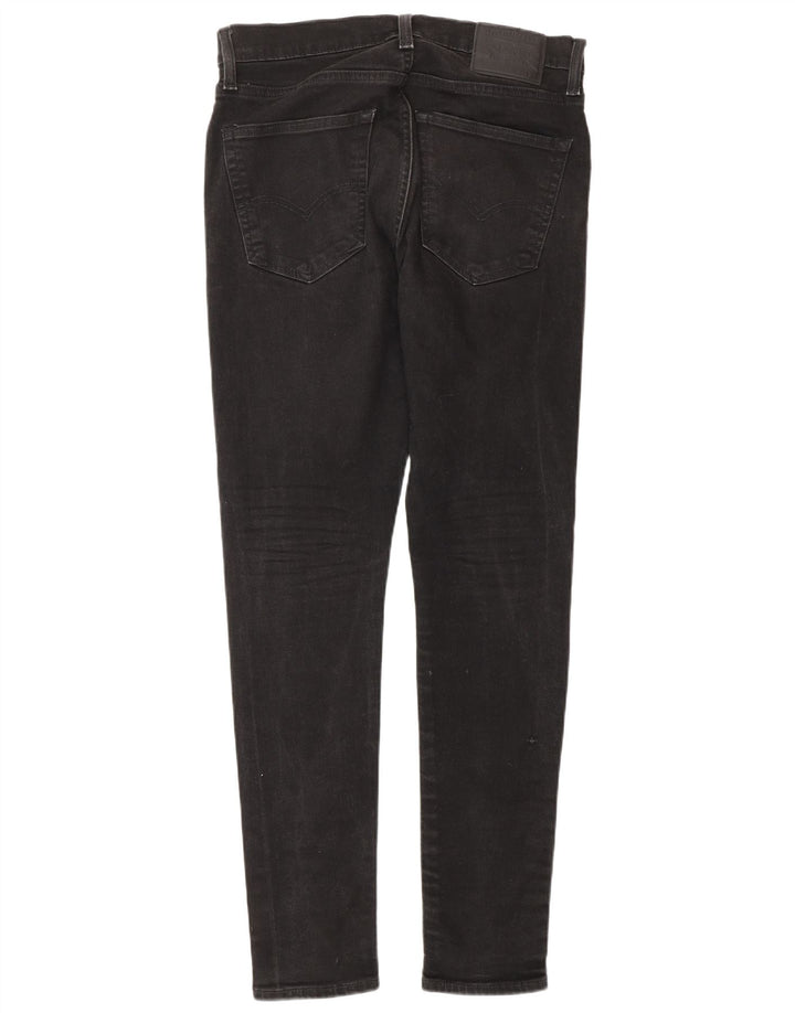 LEVI'S Vaqueros pitillo ajustados para hombre W32 L32 Algodón negro