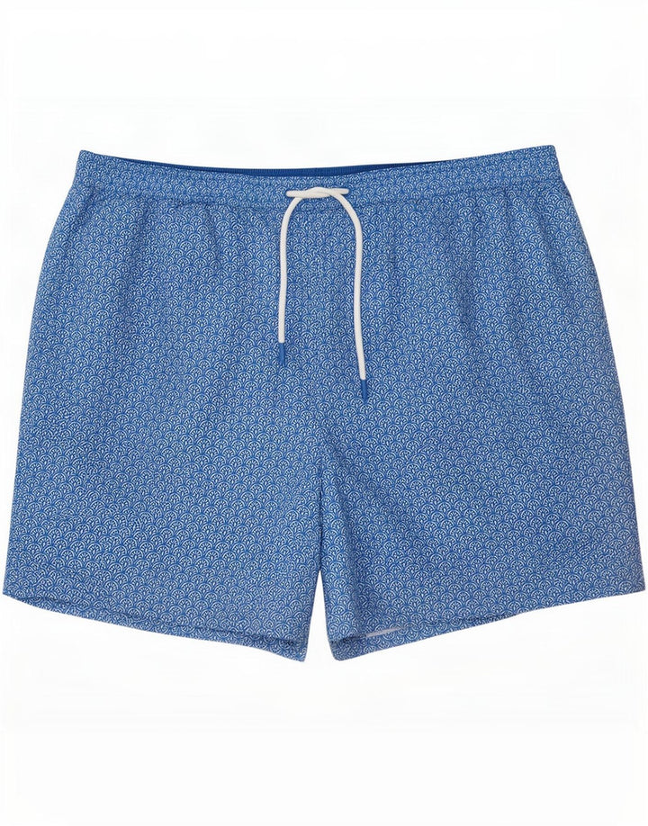 Marks & Spencer - Bañador para hombre, talla 2XL, poliéster floral azul