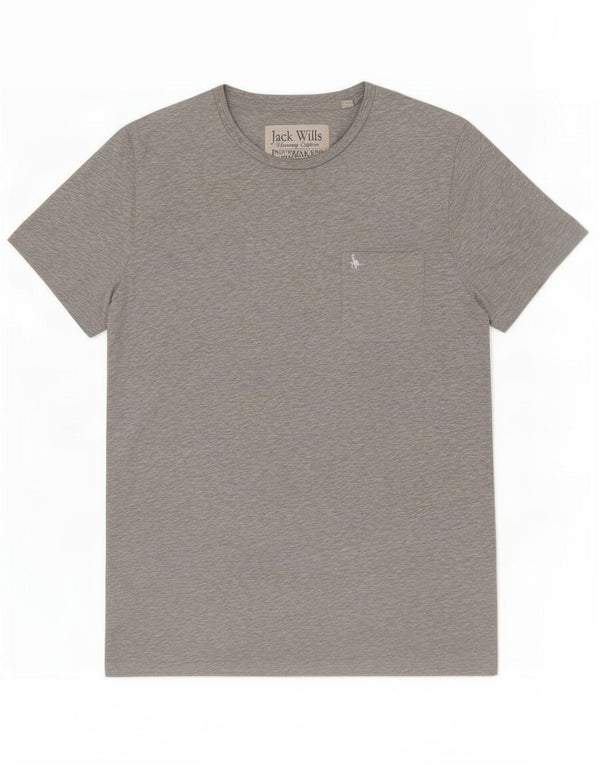 Jack Wills Camiseta Hombre Top XL Gris Algodón