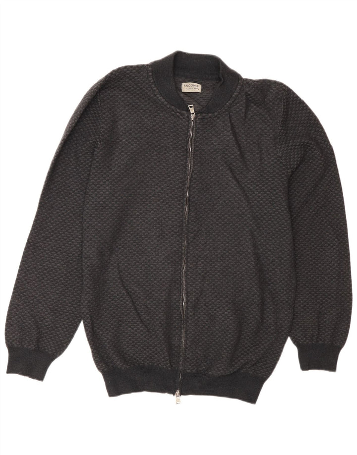 Cárdigan Hombre Falconeri IT 54 XL Lana Gris