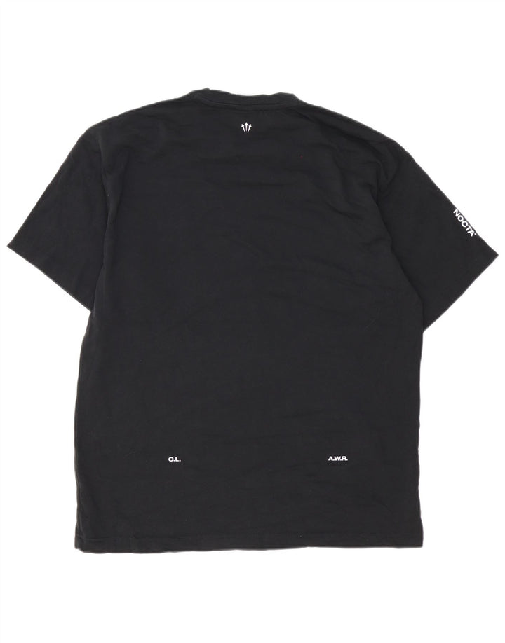 Nike - Camiseta gráfica para hombre, talla grande, algodón negro