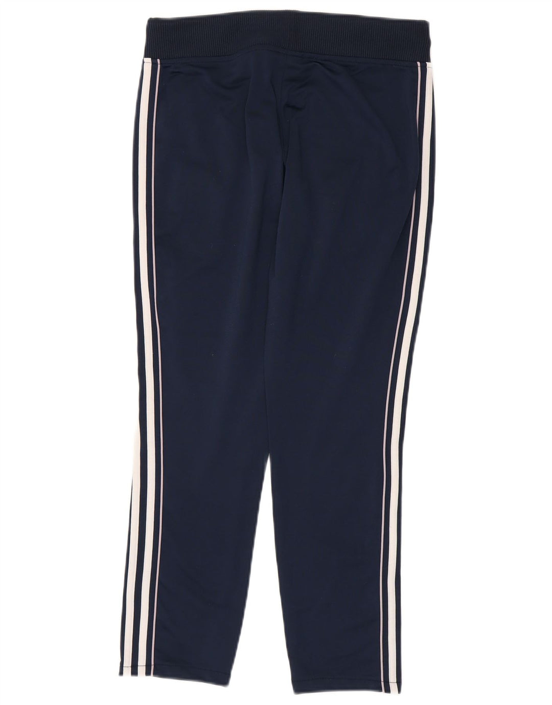 ADIDAS Womens Tracksuit Trousers UK 12 Medium Navy Blue Polyester Vintage Adidas and Second-Hand Adidas from Messina Hembry 