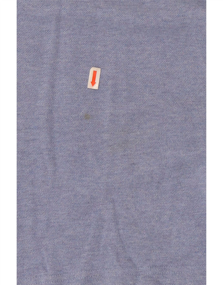 Polo Kappa Hombre Small Azul Algodón