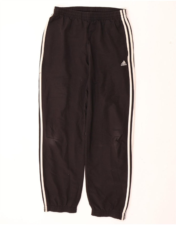 ADIDAS Hombre Climalite Chándal Pantalones Joggers Medio Negro Poliéster