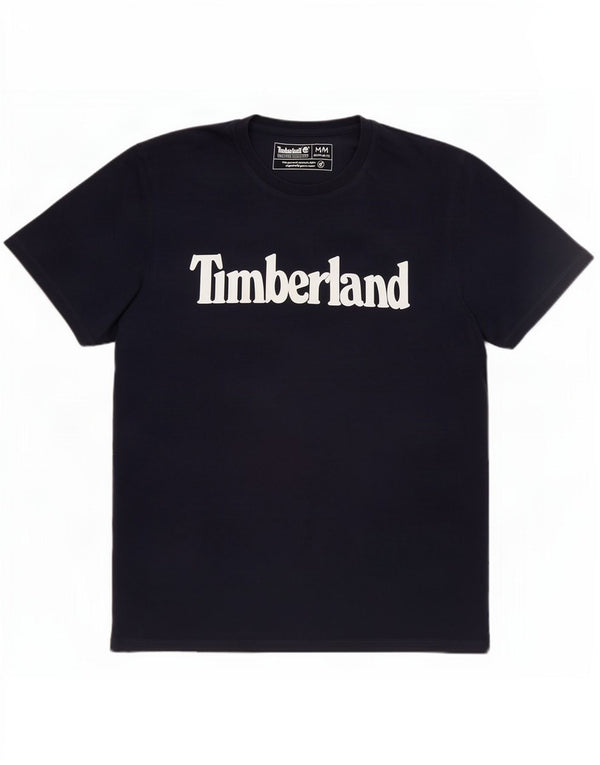 Timberland Camiseta gráfica de corte regular para hombre Top Algodón azul marino mediano