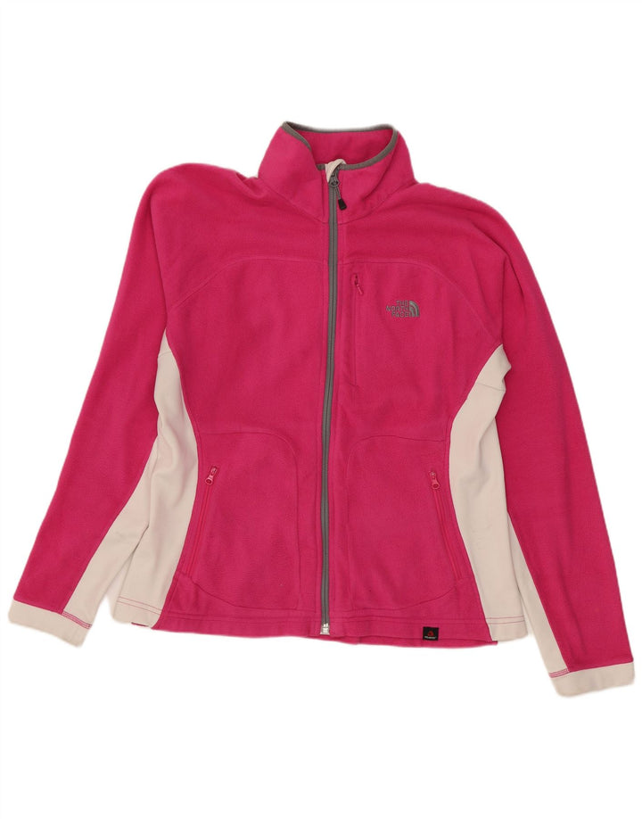 The North Face Chaqueta polar para mujer UK 46 Grande Poliéster con bloques de color rosa