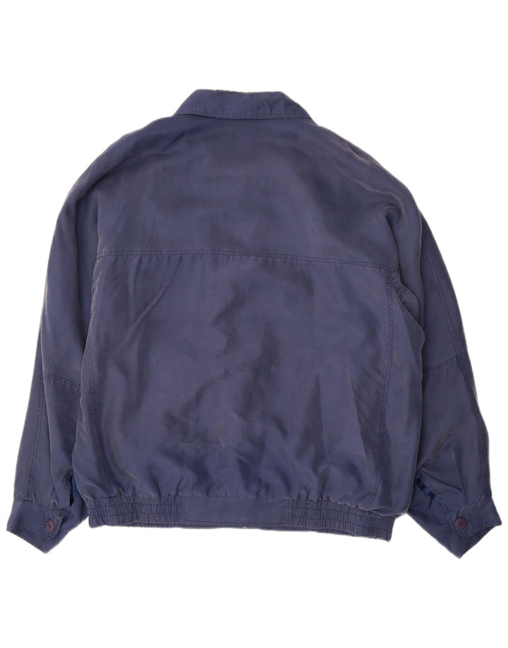 Spirit Chaqueta Bomber Hombre IT 52 XL Seda Azul Marino