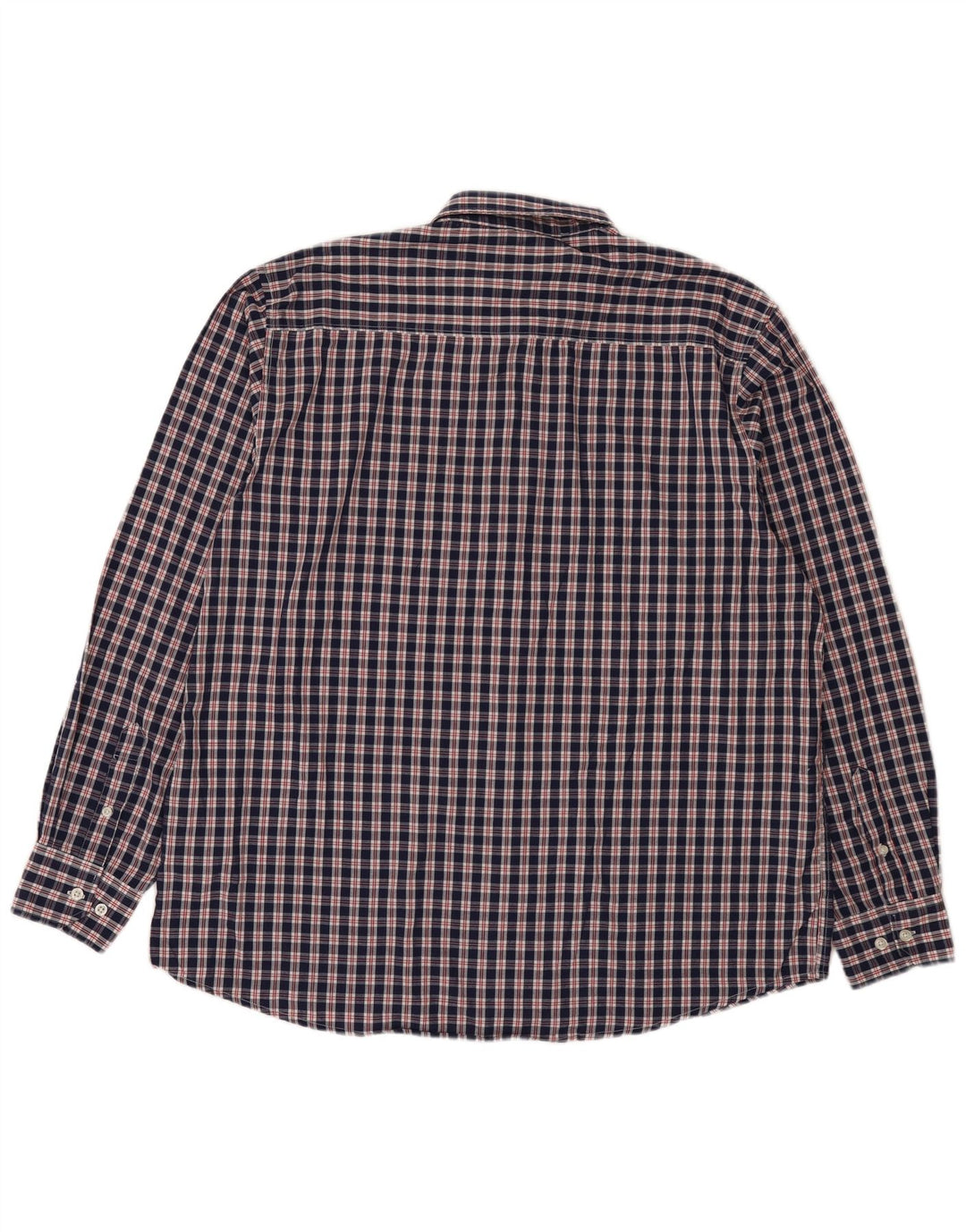 Pierre Cardin Camisa de corte regular para hombre 3XL Poliéster azul marino