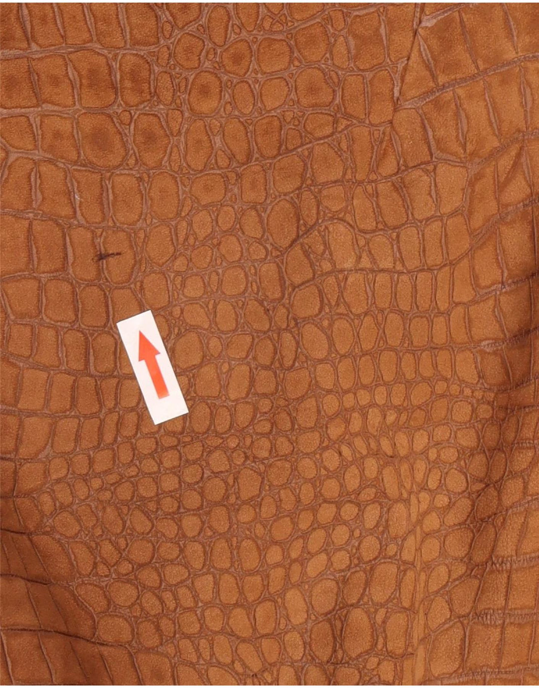 Vintage mujer 4 botones Blazer chaqueta Reino Unido 12 marrón medio estampado animal
