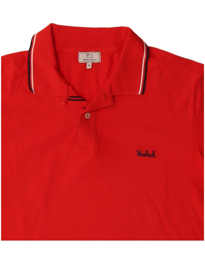 WOOLRICH Polo Hombre Algodón Rojo Medio