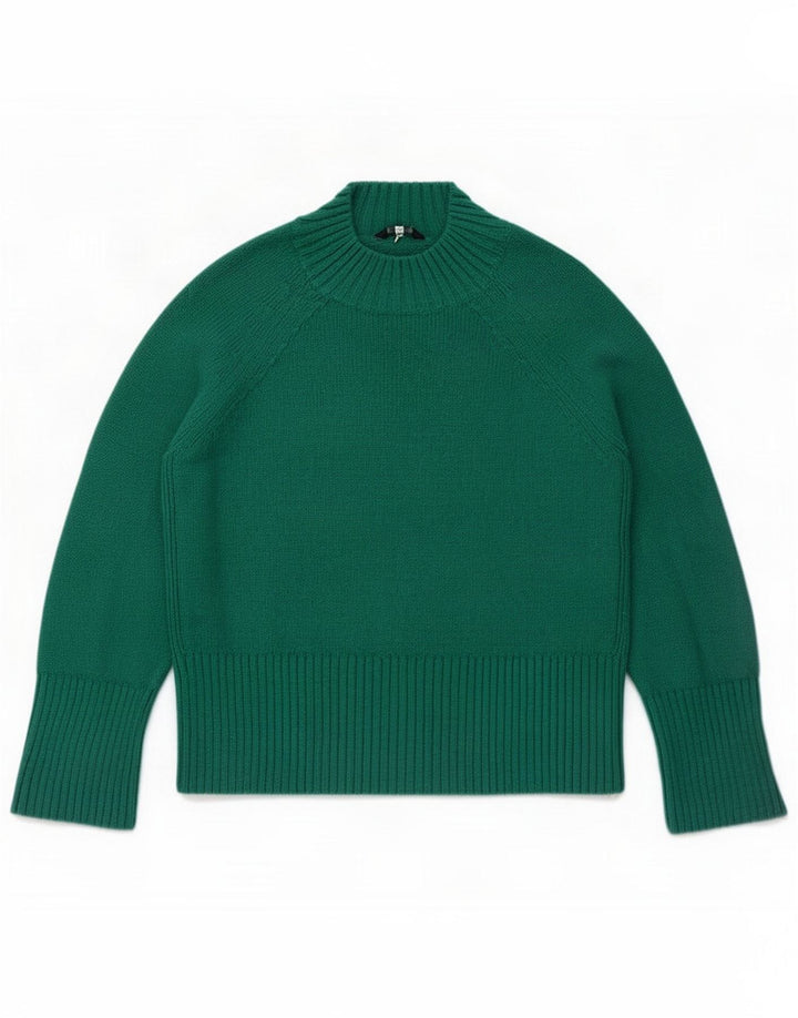 Joules Suéter tipo jersey con cuello alto para mujer UK 40 Poliamida verde medio  Descripción del producto Tamaño de la etiqueta: