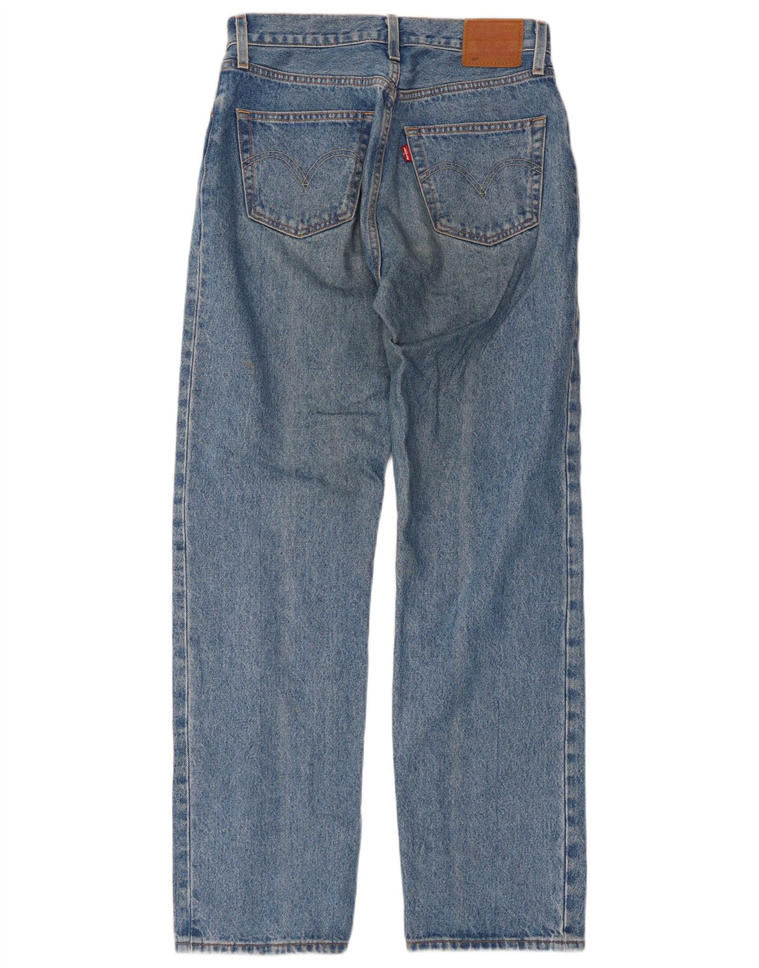 Vaqueros Levi's Mujer 501 Rectos W26 L32 Algodón Azul
