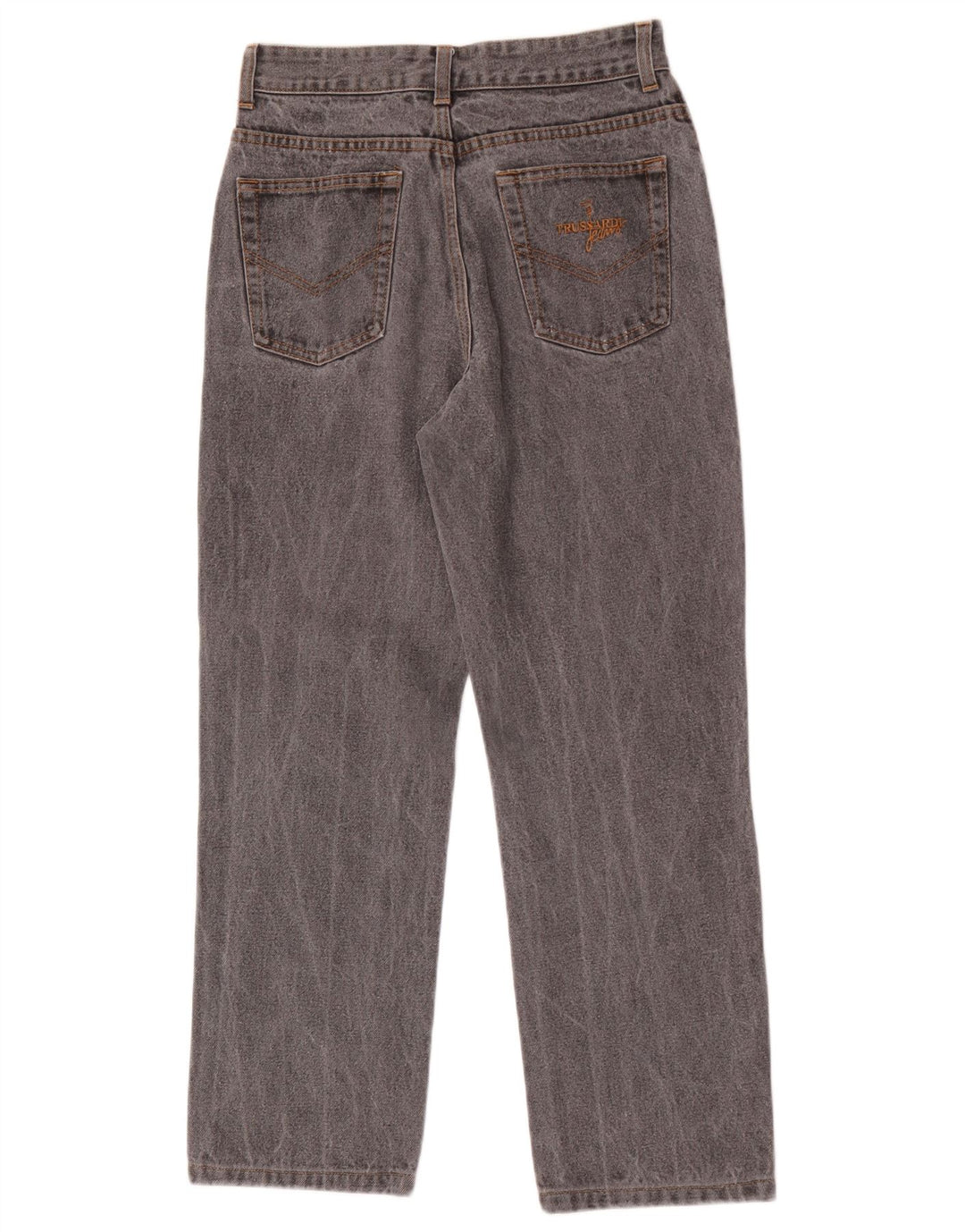 Vaqueros Trussardi Mujer Rectos W30 L27 Gris Algodón